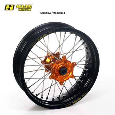 Bild på Haan wheel SX&SXF&EXC MODELS 95-16 17-5,00 BLACK RIM/ORANGE HUB
